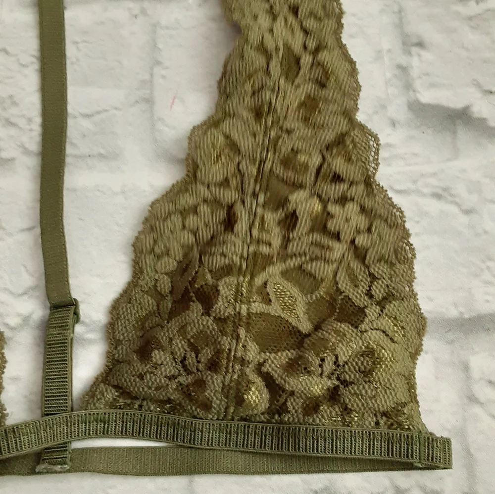 Free people intimately green lace bralette - Picture 4 of 11